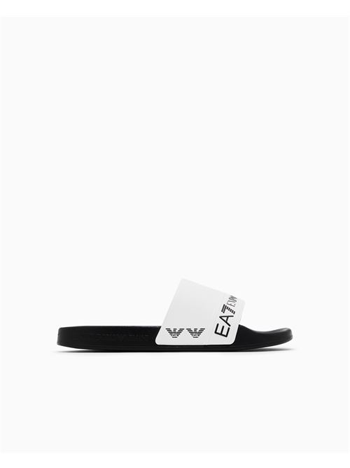 【即発】EMPORIO ARMANI EA7 サンダル 7X000110 AF15128 M0109 SHOES SLIPPERS EMPORIO ARMANI EA7 7X000110 AF15128/M0109
